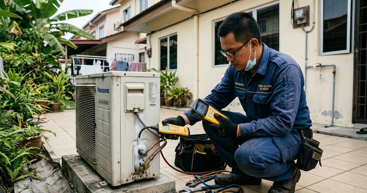 The Silent Aircond Gas Leak: How to Catch It Before Your Compressor Quits