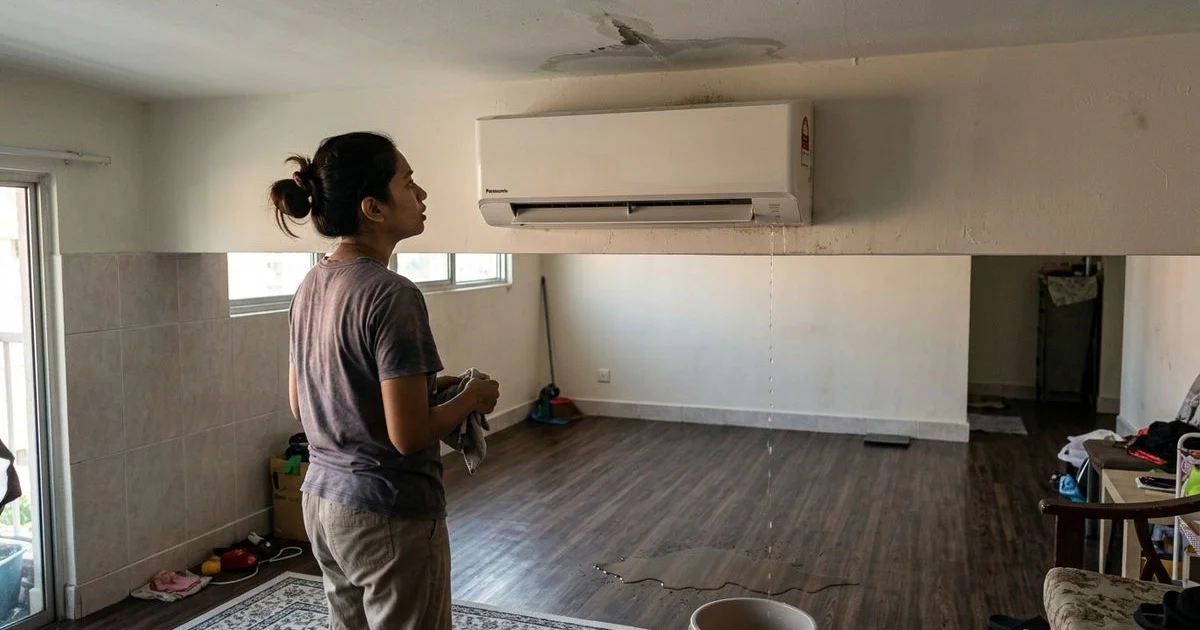 Water Dripping From Your Aircond? Trace the Path Before You Panic